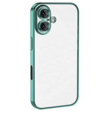 iPhone 16 Kılıf Razer Lensli Silikon - Turkuaz