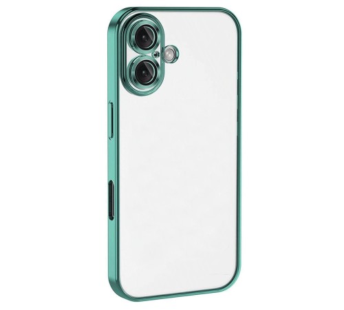 iPhone 16 Kılıf Razer Lensli Silikon - Turkuaz iPhone 16 Kılıf Razer Lensli Silikon - Turkuaz