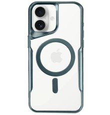 iPhone 16 Kılıf Boyi Magsafe Silikon Kapak - Turkuaz