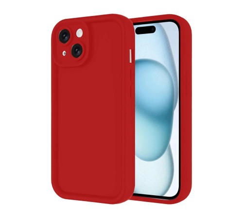 iPhone 14 Kılıf Viera Silikon - Kırmızı iPhone 14 Kılıf Viera Silikon - Kırmızı