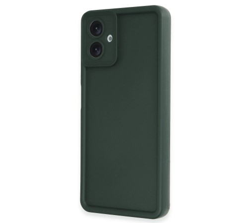 Samsung Galaxy A06 Kılıf Viera Silikon - Koyu Yeşil Samsung Galaxy A06 Kılıf Viera Silikon - Koyu Yeşil