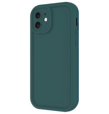 iPhone 11 Kılıf Viera Silikon - Koyu Yeşil