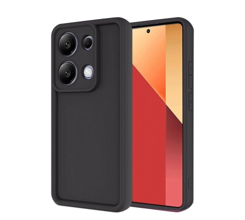 Xiaomi Redmi Note 13 Pro 4G Kılıf Viera Silikon - Siyah Xiaomi Redmi Note 13 Pro 4G Kılıf Viera Silikon - Siyah
