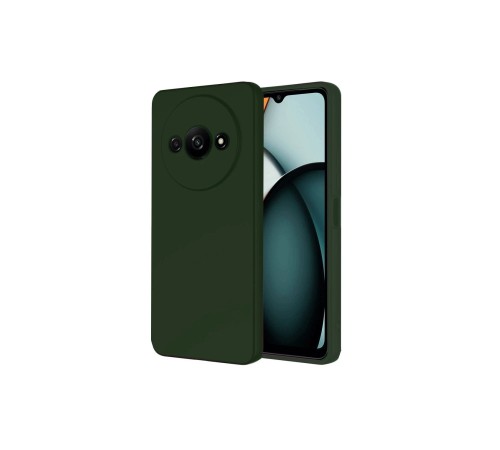 Realme C61 Kılıf First Silikon - Koyu Yeşil Realme C61 Kılıf First Silikon - Koyu Yeşil