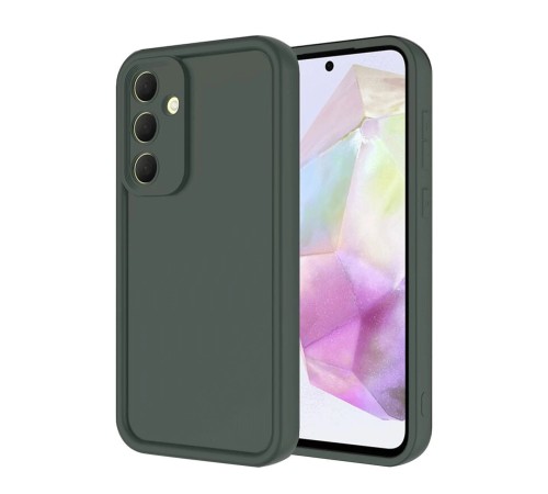 Samsung Galaxy A16 5G Kılıf Viera Silikon - Koyu Yeşil Samsung Galaxy A16 5G Kılıf Viera Silikon - Koyu Yeşil