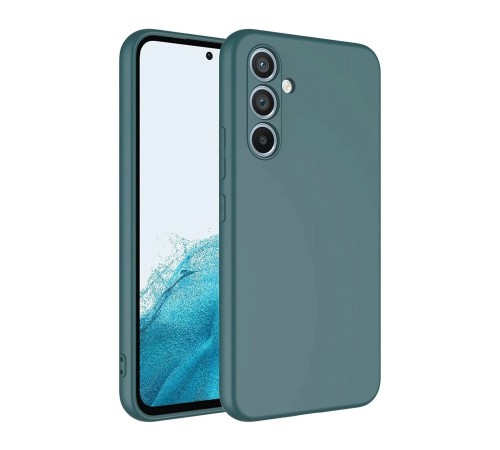 Samsung Galaxy A16 5G Kılıf First Silikon - Koyu Yeşil Samsung Galaxy A16 5G Kılıf First Silikon - Koyu Yeşil