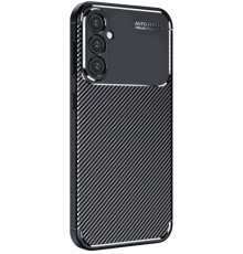 Samsung Galaxy A16 5G Kılıf Auto Focus Karbon Kapak - Siyah