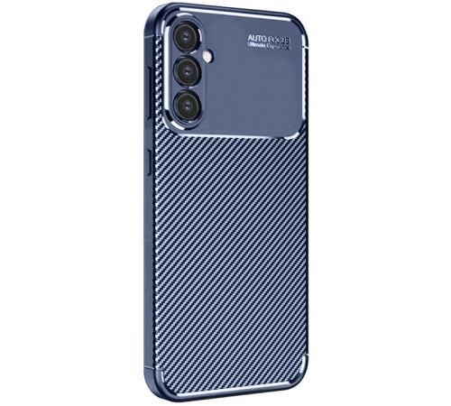 Samsung Galaxy A16 5G Kılıf Auto Focus Karbon Kapak - Lacivert Samsung Galaxy A16 5G Kılıf Auto Focus Karbon Kapak - Lacivert