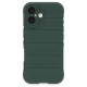 iPhone 16 Kılıf Optimum Silikon - Koyu Yeşil
