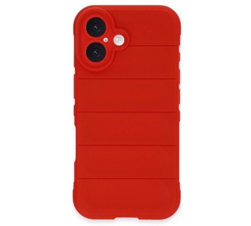 iPhone 16 Plus Kılıf Optimum Silikon - Kırmızı iPhone 16 Plus Kılıf Optimum Silikon - Kırmızı