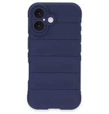 iPhone 16 Plus Kılıf Optimum Silikon - Lacivert