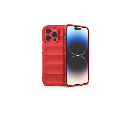 iPhone 16 Pro Kılıf Optimum Silikon - Kırmızı iPhone 16 Pro Kılıf Optimum Silikon - Kırmızı