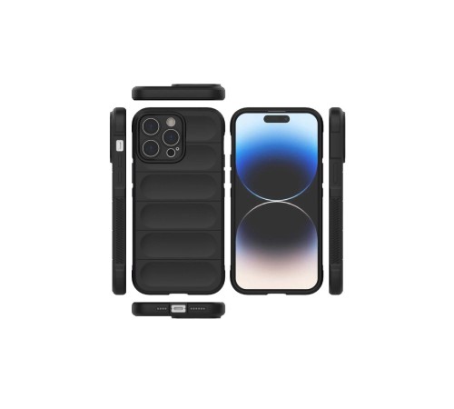 iPhone 16 Pro Max Kılıf Optimum Silikon - Siyah iPhone 16 Pro Max Kılıf Optimum Silikon - Siyah