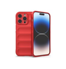 iPhone 16 Pro Max Kılıf Optimum Silikon - Kırmızı