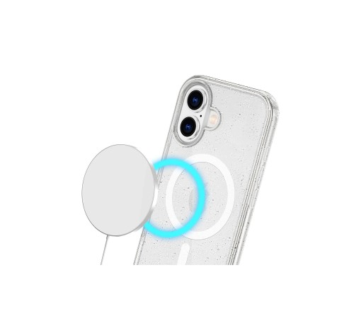 iPhone 16 Plus Kılıf Glow Magsafe Kapak - Turuncu iPhone 16 Plus Kılıf Glow Magsafe Kapak - Turuncu