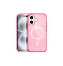 iPhone 16 Plus Kılıf Glow Magsafe Kapak - Pembe
