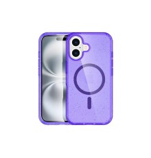 iPhone 16 Plus Kılıf Glow Magsafe Kapak - Mor