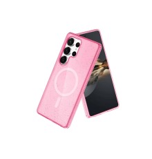 Samsung Galaxy S24 Ultra Kılıf Glow Magsafe Kapak - Pembe