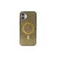 iPhone 16 Kılıf Diamond Magsafe Kapak - Gold