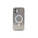 iPhone 16 Plus Kılıf Diamond Magsafe Kapak - Rainbow