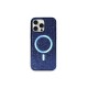 iPhone 16 Pro Kılıf Diamond Magsafe Kapak - Lacivert