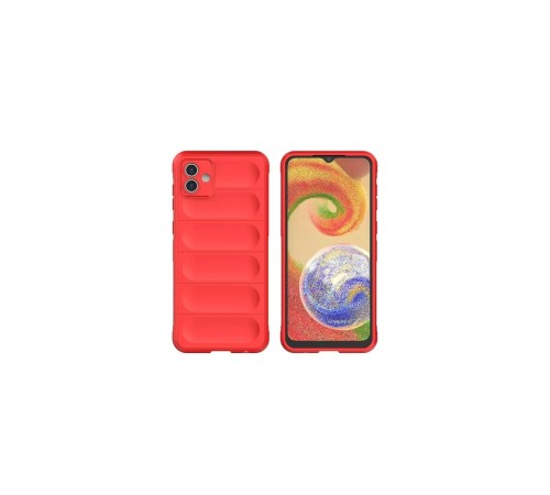 Samsung Galaxy A06 Kılıf Optimum Silikon - Kırmızı Samsung Galaxy A06 Kılıf Optimum Silikon - Kırmızı