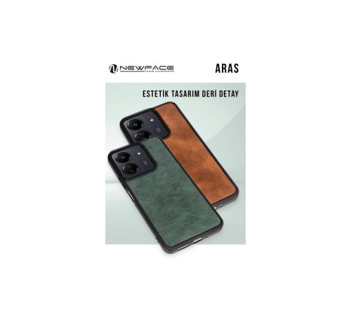 iPhone 16 Plus Kılıf Aras Deri Kapak - Siyah iPhone 16 Plus Kılıf Aras Deri Kapak - Siyah