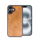 iPhone 16 Plus Kılıf Aras Deri Kapak - Taba