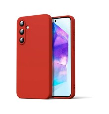 Samsung Galaxy A16 5G Kılıf Nano içi Kadife Silikon - Kırmızı