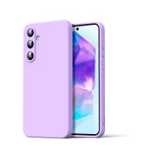 Samsung Galaxy A16 5G Kılıf Nano içi Kadife Silikon - Lila