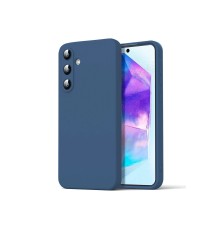 Samsung Galaxy A16 5G Kılıf Nano içi Kadife Silikon - Lacivert