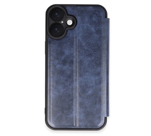 iPhone 16 Kılıf Flip Cover - Lacivert