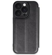 iPhone 16 Pro Kılıf Flip Cover - Siyah