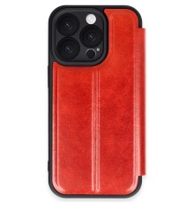iPhone 16 Pro Kılıf Flip Cover - Kırmızı