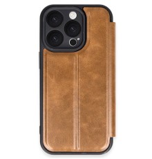 iPhone 16 Pro Kılıf Flip Cover - Taba