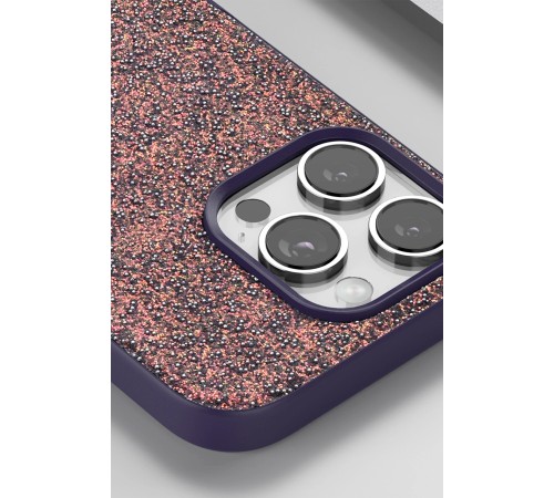 iPhone 16 Pro Bright Simli Kapak - Çöl Titanyum iPhone 16 Pro Bright Simli Kapak - Çöl Titanyum