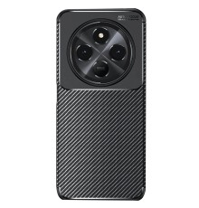 Xiaomi Redmi 14C Kılıf Auto Focus Karbon Kapak - Siyah