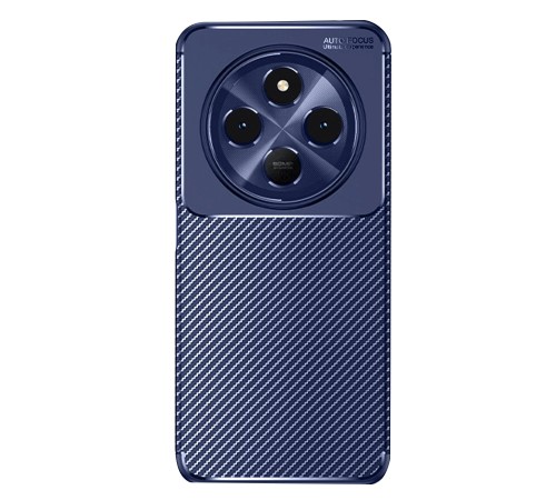 Xiaomi Redmi 14C Kılıf Auto Focus Karbon Kapak - Lacivert Xiaomi Redmi 14C Kılıf Auto Focus Karbon Kapak - Lacivert