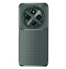 Xiaomi Redmi 14C Kılıf Auto Focus Karbon Kapak - Koyu Yeşil