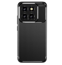 Xiaomi Mi 14T Kılıf Auto Focus Karbon Kapak - Siyah