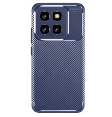 Xiaomi Mi 14T Kılıf Auto Focus Karbon Kapak - Lacivert