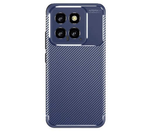Xiaomi Mi 14T Kılıf Auto Focus Karbon Kapak - Lacivert Xiaomi Mi 14T Kılıf Auto Focus Karbon Kapak - Lacivert