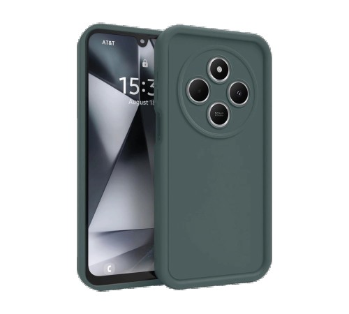 Xiaomi Redmi 14C Kılıf Viera Silikon - Koyu Yeşil
