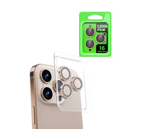 iPhone 16 Pro Raze Metal Kamera Lens - Natural Grey iPhone 16 Pro Raze Metal Kamera Lens - Natural Grey
