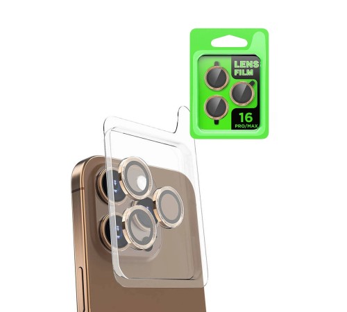 iPhone 16 Pro Raze Metal Kamera Lens - Desert iPhone 16 Pro Raze Metal Kamera Lens - Desert