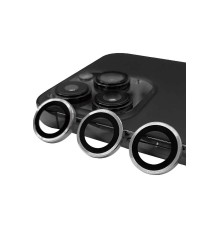 iPhone 14 Pro Max Raze Metal Kamera Lens - Gümüş