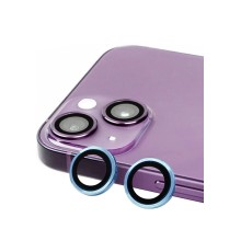iPhone 15 Raze Metal Kamera Lens - Mavi