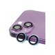 iPhone 15 Raze Metal Kamera Lens - Mavi
