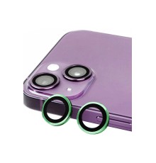 iPhone 15 Raze Metal Kamera Lens - Yeşil