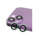 iPhone 15 Raze Metal Kamera Lens - Yeşil